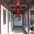 Passageway at Confucius Temple (Shanghai, China)