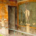 Ancient artwork in Pompeii, Italy that survived the Mt. Vesuvius 79 A.D. eruption