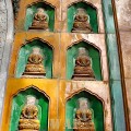 a Wall of Headless Buddhas at the Summer Palace (Beijing, China)
