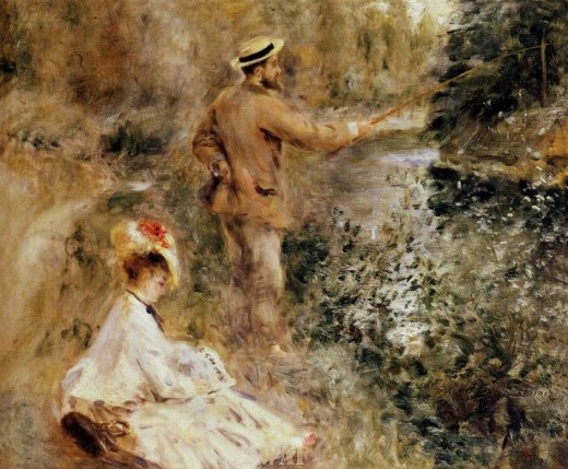 O Pescador - Pierre Auguste Renoir