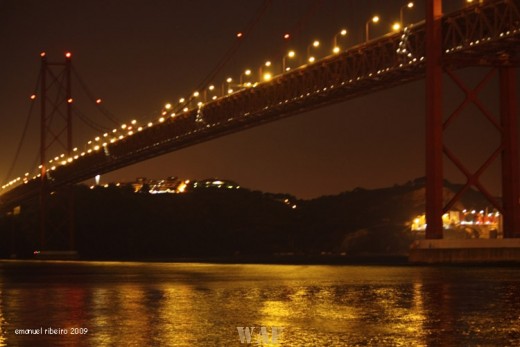 a ponte... à noite...