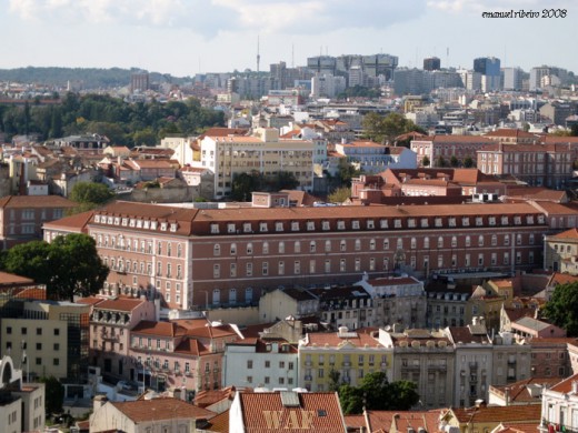 uma parte de Lisboa