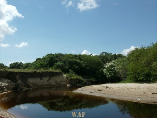 Arroio pertinho da minha casa