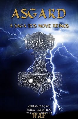capa e apresentação do livro: Asgard A Saga dos Nove Reinos 2011 