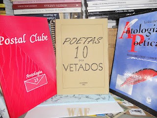 Coletânea POETAS 10 ENGAVETADOS, Edicao dos Autores, 1995; EU com mais 9 "aspirantes ao paraiso..."