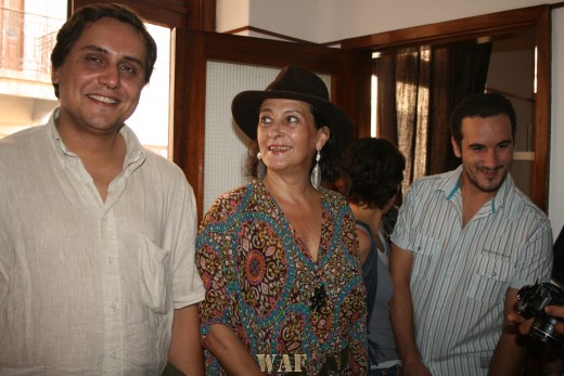 Rui Lima, Maria Beatriz e João Ricardo no Corpos Books 01.10.2011