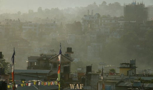 the roofs of katmandu