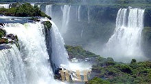 Cataratas na Foz do Iguaçu - Paraná