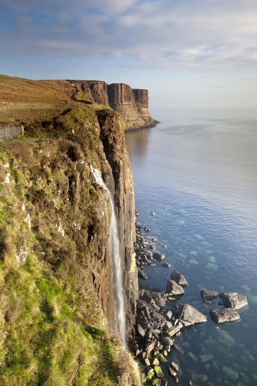 Kilt Rock Waterfall