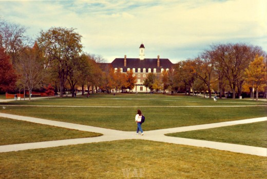the Quad (University of Illinois, Urbana IL)